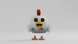 Hice mi primera animación en Blender (y terminó mal) || ChickenGun