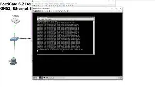 8. UPDATE - Creating and using VLANs using GNS3's Ethernet Switch and a FortiGate 6.2