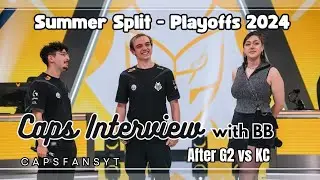 Caps interview with BrokenBlade after G2 vs KCorp - Summer Split Playoffs W1