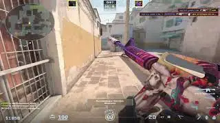 ez 1 vs 5 in #cs2