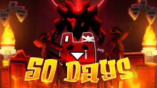 I Survived 50 DAYS With Bloodlust... (Geometry Dash)
