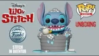 והיום בערוץ סקירה ! קניתי את הפופ הכי חמוד של סטיץ באמבטיה!!!  Funko Pop! Deluxe Stitch In Bathtub