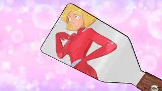 Totally Spies 3D greenscreen