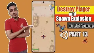 Destroy Player in Unity- Plane Shooter Game Part13