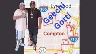 SPECIAL GUEST GEECHI GOTTI FOOD REVIEW  IN COMPTON CA #foodie #cpt #best #dubs #battlerap