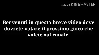 Votate il prossimo gioco nei commenti sotto questo video
