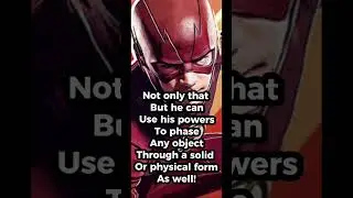 The Flash can Phase Through Walls! 