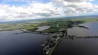 Skywalker FPV - Crash in lake and boat rescue!