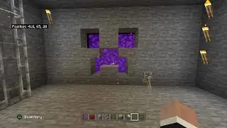 easiest way to design your nether portal | أسهل طريقة لتصميم بوابة النذر