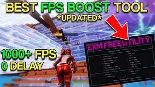 *ULTIMATE* Free FPS BOOST TOOL🔧 (Boost Fps, Lower Input Delay & Latency)