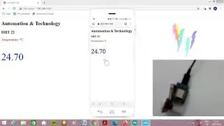 IoT _Temperature over Wi-Fi with ESP 8266(D1 mini ) & DHT22