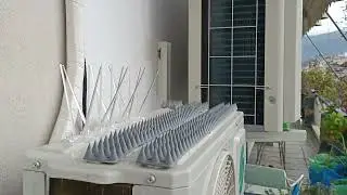 Δίνουμε Λύση και Προστασία από κουτσουλιές περιστεριών σέ διαμέρισμα από τήν BATOS ACCESSORIES ....