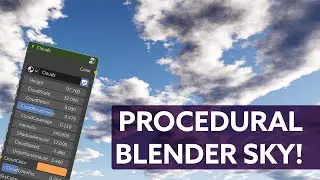 Blender Sky 2.9 | Check Out This PROCEDURAL Sky for  EEVEE & CYCLES | Community Showcase