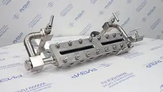 Байпасный указатель уровня со смотровым стеклом РИЗУР-НБК-ГЛАСС-П