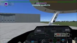 Flight Simulator X: Bombardier Learjet 60 KDEN to KIND