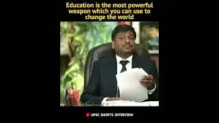 UPSC Shorts Interview | IAS English Interview | UPSC Interview UPSC Drishti IAS #shorts 👍