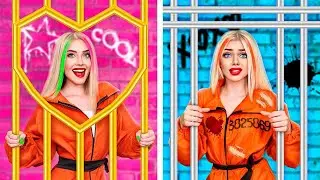 RICH VS BANKRUPT PRISON || Funny Situations with Prisoners & Magical Ideas by RATATA POWER