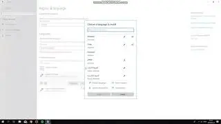 How to change system language on windows 10 (easy')