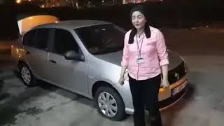 Lastik patlayınca bayan hocadan değiştirme.