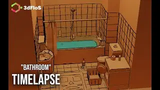 Blender 2D/3D Grease pencil timelapse 