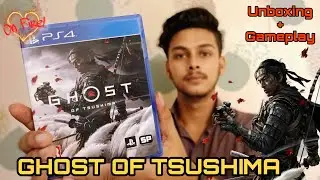 UNBOXING GHOST OF TSUSHIMA PS4 SLIM | SAMURAI GAME 💥 FULL TALWAARBAZI ⚔️ | GAMEPLAY VIDEO  - HINDI