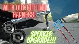 Installing new speakers on my BMW!