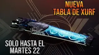 Consigue la Nueva *Tabla De Xur* - Destiny 2