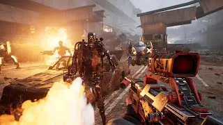 First! Terminator Resistance! Первый взгляд на Терминатор защитник!