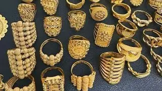 Gold Bridal Jewelry Ring 2025 | Turkish, Dubai & Saudi Designs