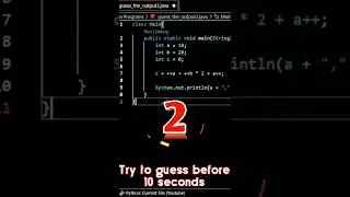 🧠Guess The Output Of The Java  Program🤔#3  | 