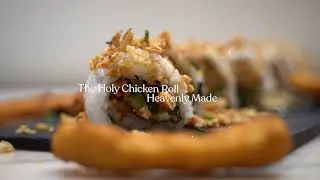 The Holy Chicken Roll.. Heavenly Made by Yokoso Sushi Gent
