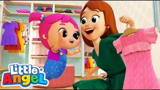 I Want to Dress Like Mommy | Little Angel & Cocomelon Nursery Rhymes