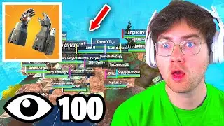 100 Players Only Use War Machine Arsenal In Season 4 Fortnite (Shocking)