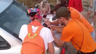 Эвакуация бабушки под Ярцево