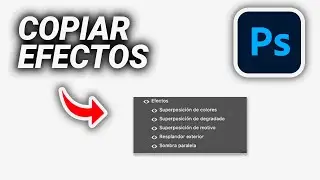Cómo COPIAR EFECTOS de una IMAGEN o OBJETO en Photoshop