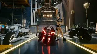 New Futuristic Bike in Cyberpunk 2077 | Tapes of Night City FM Mod