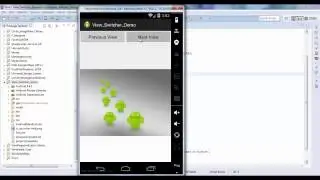 Android ViewSwitcher Demo