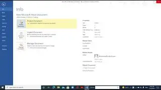 How to set a password to your word document