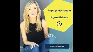 #growthhack Pop up Messenger