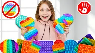 ПопЫты под запретом 😤 Бедная Милана стала Богатой и купила много Поп итов!!!!