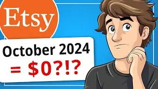 Etsy Results for October 2024 | Etsy Income Report Selling Digital Products