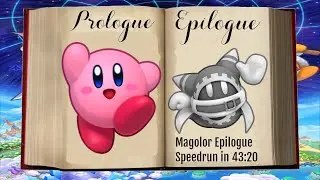 (Former World Record) Kirby's Return to Dream Land Deluxe Magolor Epilogue Speedrun in 43:20