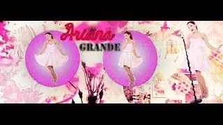 Capa Ariana Grande Photoshop CS6