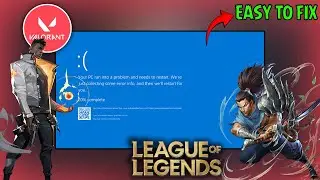 🚀 How to Fix vgk.sys BSOD in Valorant & LoL – Vanguard Crash Fix 2026