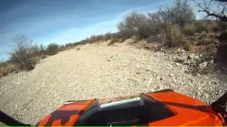 Short rocky wash,