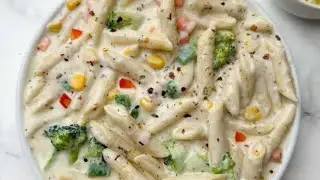 How to make White Sauce Pasta at home | Video |