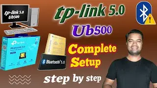 Tp link 5.0 Ub500 Bluetooth Adapter installation | Tp link 5.0 Bluetooth Driver install kaise kare