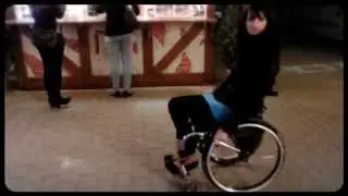 Preview P64: Wheelchair pretender Maria at Oktoberfest / Part1