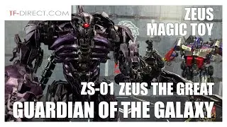 Zeus Toys BMB ZS-01 ZEUS The Great Oversize Transformers Studio Series SHOCKWAVE Review