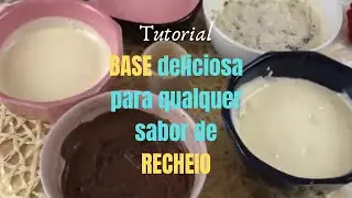 Tutorial BASE deliciosa para qualquer sabor de RECHEIO